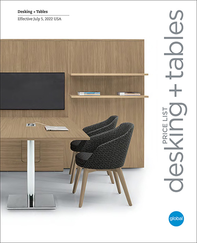 Desking + Tables Pricelist